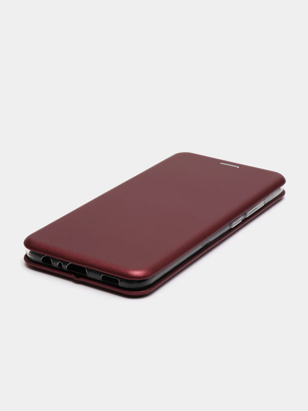 Багровый чехол-книжка для Samsung Galaxy A03 (Самсунг А03)