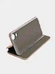 Розовый чехол книжка Samsung Galaxy A03 Core с функцией подставки