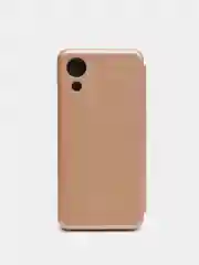 Розовый чехол книжка Samsung Galaxy A03 Core с функцией подставки