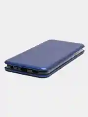 Синий чехол книжка Samsung Galaxy A03 Core с функцией подставки