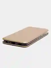 Золотой чехол книжка Samsung Galaxy A03 Core с функцией подставки