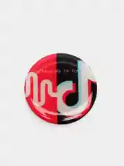Вишнёвый попсокет TikTok для смартфона (Tik tok, тик ток, тикток)