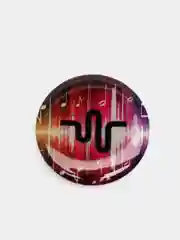 Бордовый попсокет TikTok для смартфона (Tik tok, тик ток, тикток)