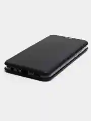 Черный чехол книжка Samsung Galaxy A03 Core с функцией подставки