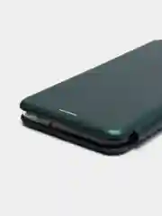 Зеленый чехол-книжка для Samsung Galaxy A03 (Самсунг А03)