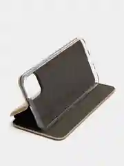 Золотой чехол-книжка для Samsung Galaxy A03 (Самсунг А03)