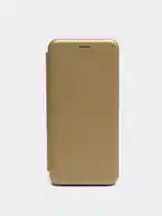 Золотой чехол-книжка для Samsung Galaxy A03 (Самсунг А03)