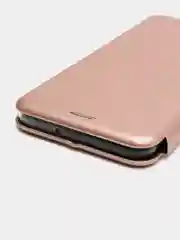 Розовый чехол-книжка для Samsung Galaxy A03 (Самсунг А03)