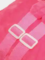 Алый детский плюшевый рюкзак