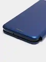 Синий чехол-книжка для Samsung Galaxy A03 (Самсунг А03)