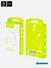 Белый сетевое зарядное устройство Denmen DC02, 2 USB порта, 2.1 A