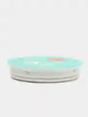 Бирюзовый попсокет Popsocket держатель для телефона и наушников. Сердце, губы, поцелуй, любовь