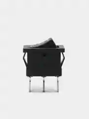 Переключатель KCD1-603-C B/3P on-off-on черный, 6A 250VAC, 3 контакта