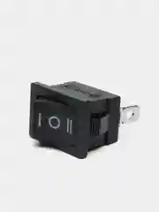 Переключатель KCD1-603-C B/3P on-off-on черный, 6A 250VAC, 3 контакта