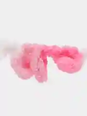 Тёмно-розовый пряжа Alize Puffy Color, петельки большие, 100 г, 9 м