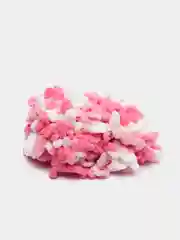 Тёмно-розовый пряжа Alize Puffy Color, петельки большие, 100 г, 9 м
