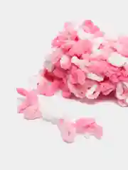 Тёмно-розовый пряжа Alize Puffy Color, петельки большие, 100 г, 9 м