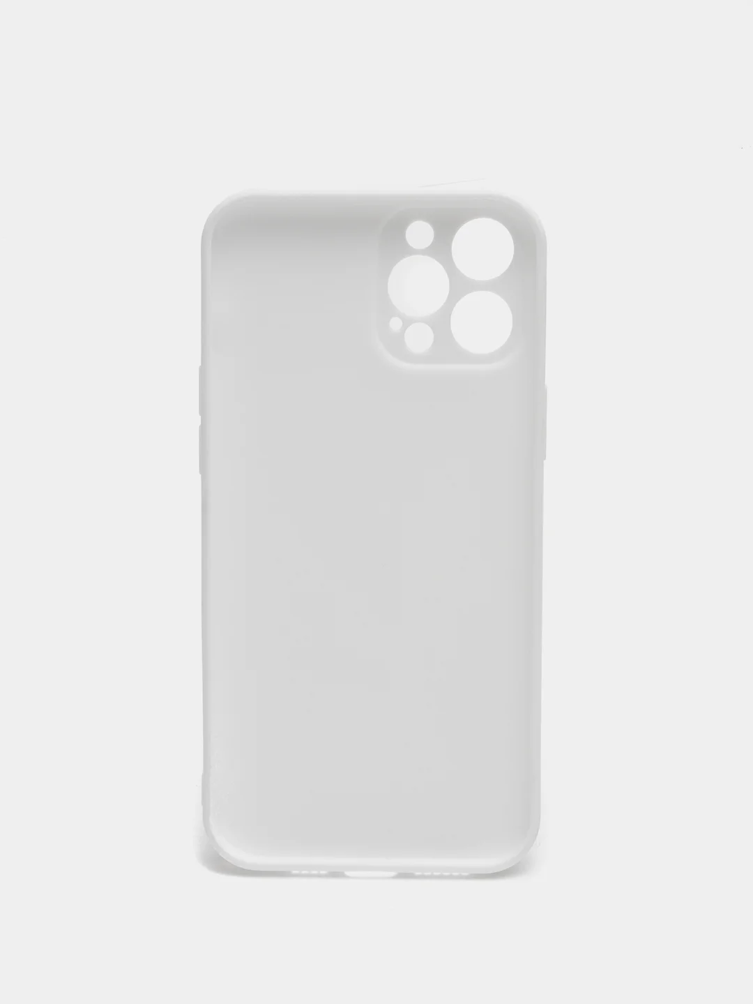 Белый силиконовый чехол для iPhone 12, 12 pro, 12 pro max