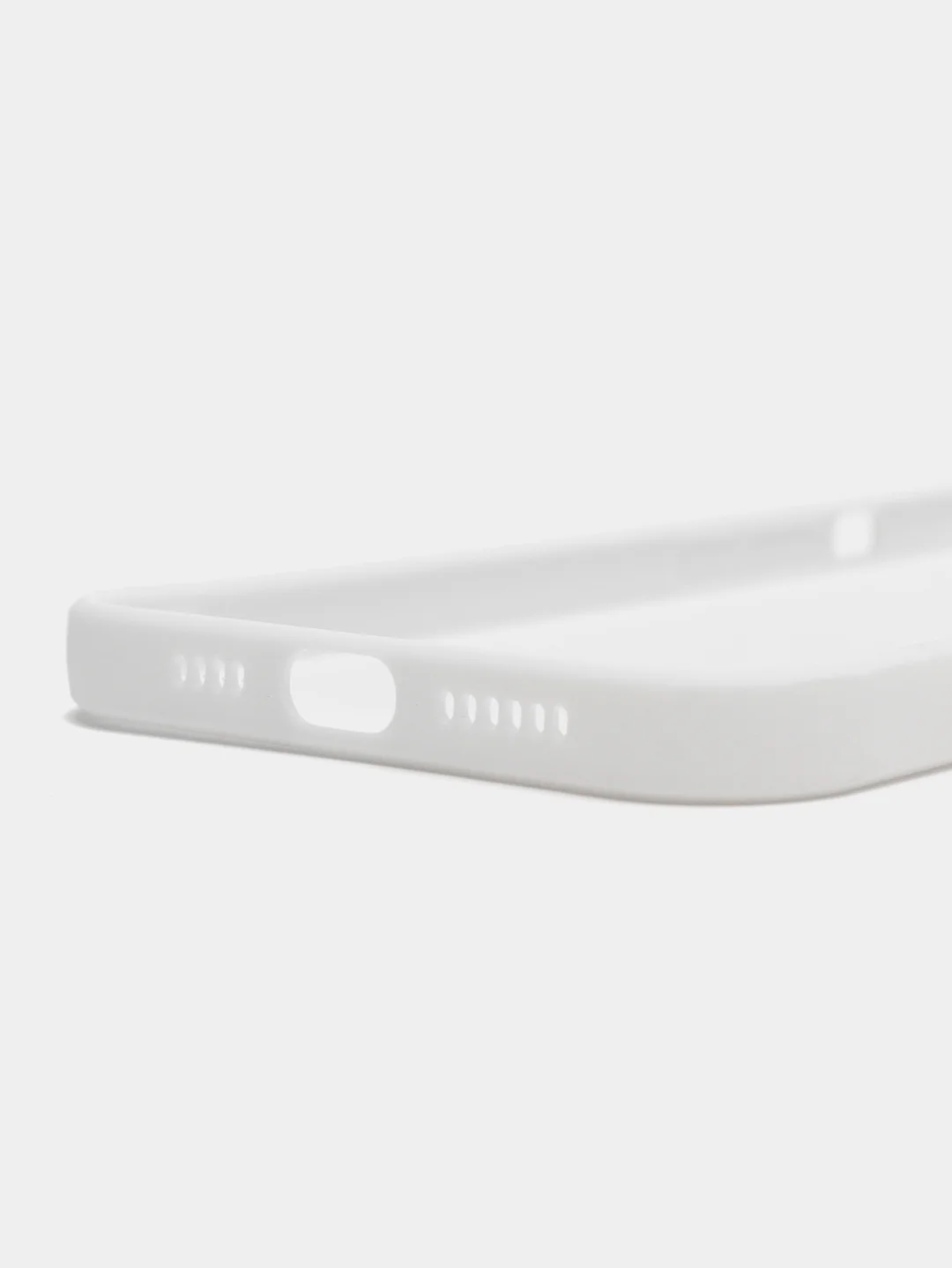 Белый силиконовый чехол для iPhone 12, 12 pro, 12 pro max