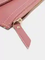 Коралловый меланж кошелек клатч
