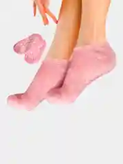 Розовый носки гелевые увлажняющие Spa Gel Gloves многоразовые