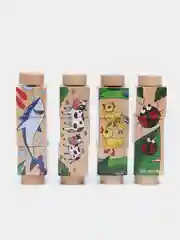 Деревянный 3D пазл вращающийся