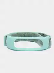 Мятный ремешок нейлоновый для Xiaomi mi band 4/5/6/7, на липучке, Сяоми ми банд
