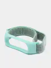 Мятный ремешок нейлоновый для Xiaomi mi band 4/5/6/7, на липучке, Сяоми ми банд