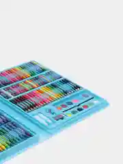 Синий набор для рисования Super Mega Art Set, 168 предметов
