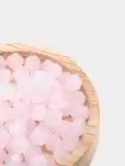 Конфетный стеклянные бусины биконусы, граненные, 4 мм, 100 шт