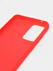 Красный чехол Samsung Galaxy A52 силиконовый матовый, цветной