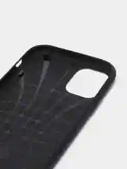 Силиконовый чёрный матовый чехол для iPhone 11 Pro Max, 12 Pro Max, 13 Pro Max, 14 Plus