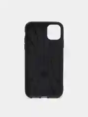 Силиконовый чёрный матовый чехол для iPhone 11 Pro Max, 12 Pro Max, 13 Pro Max, 14 Plus