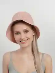 Багровый панама из хлопка