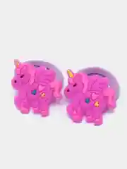 Прозрачный резинки для волос, 2 шт