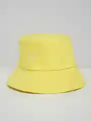 Желтый панама из хлопка