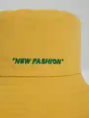 Желтый панама хлопковая