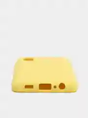 Желтый чехол Siliconе Case для Samsung A01 Core Samsung M01 самсунг А01 коре самсунг М01