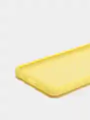 Желтый чехол Siliconе Case для Samsung A01 Core Samsung M01 самсунг А01 коре самсунг М01