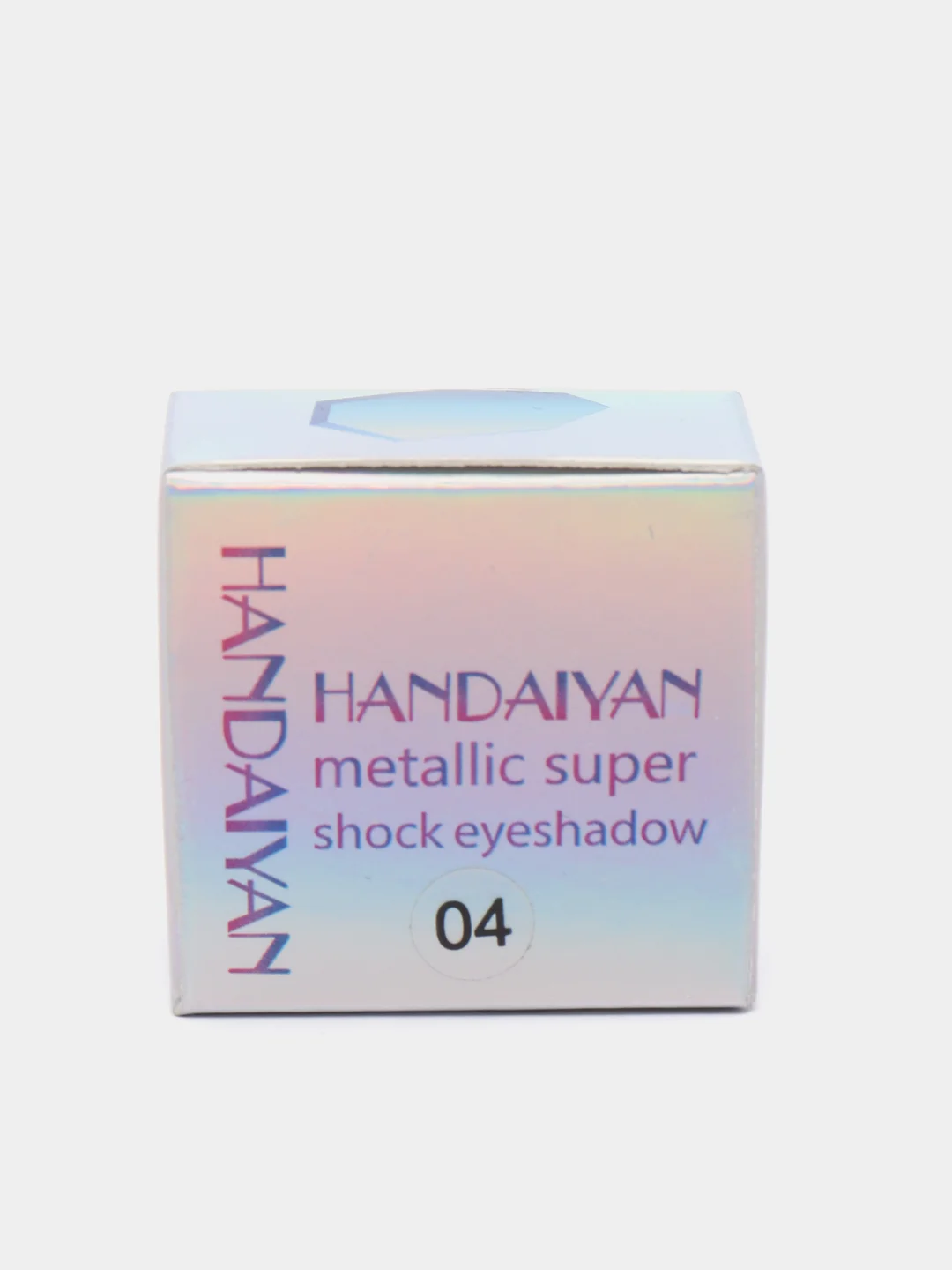 Синий меланж тени на кремовой основе Handaiyan