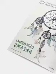 Серебряный татуировка временная, 10,5 х 15 см