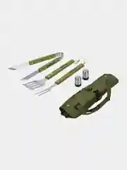 Набор Boyscout: сумка-фартук, вилка, лопатка, щипцы, солонка, перечница