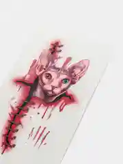 Ледяной временные татуировки на Halloween