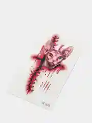 Ледяной временные татуировки на Halloween