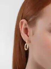 Алый серьги женские