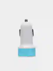 Автомобильное зарядное устройство АЗУ 2 USB (2.1A/1.0A), адаптер питания в авто белый