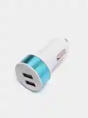 Автомобильное зарядное устройство АЗУ 2 USB (2.1A/1.0A), адаптер питания в авто белый