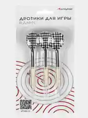Дротики для дартса, в наборе 3 штуки, микс