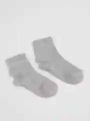 Серый носки детские без рисунка