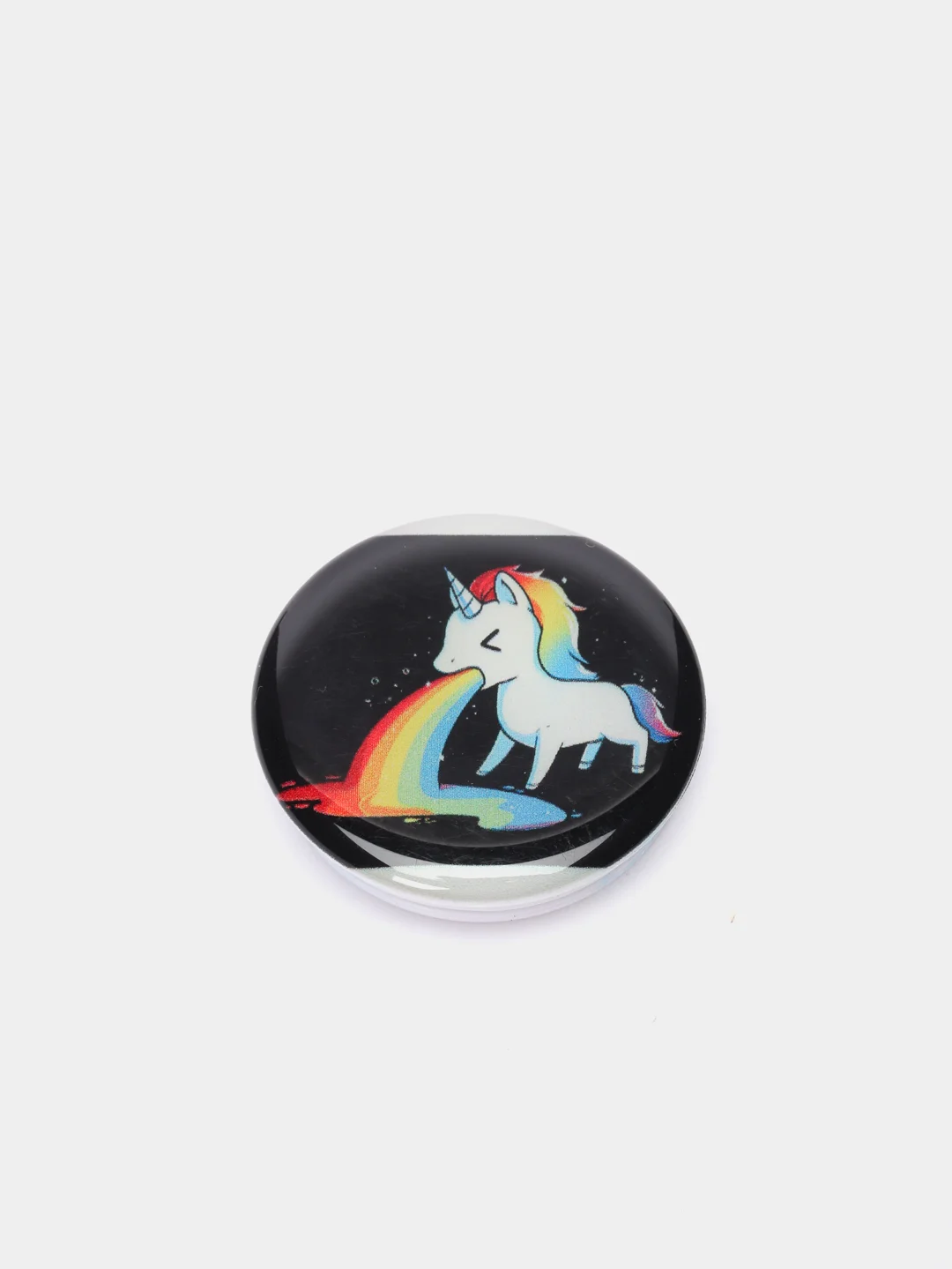 Горчичный попсокет - подставка для телефона, popsocket (единороги)